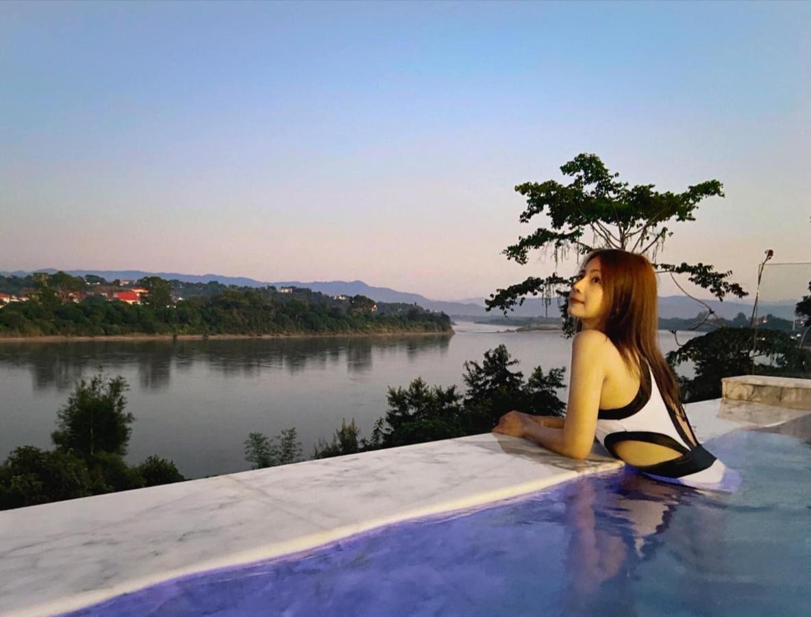 Chiangkhong Teak Garden Riverfront Onsen Hotel- Sha Extra Plus Chiang Khong Exterior foto