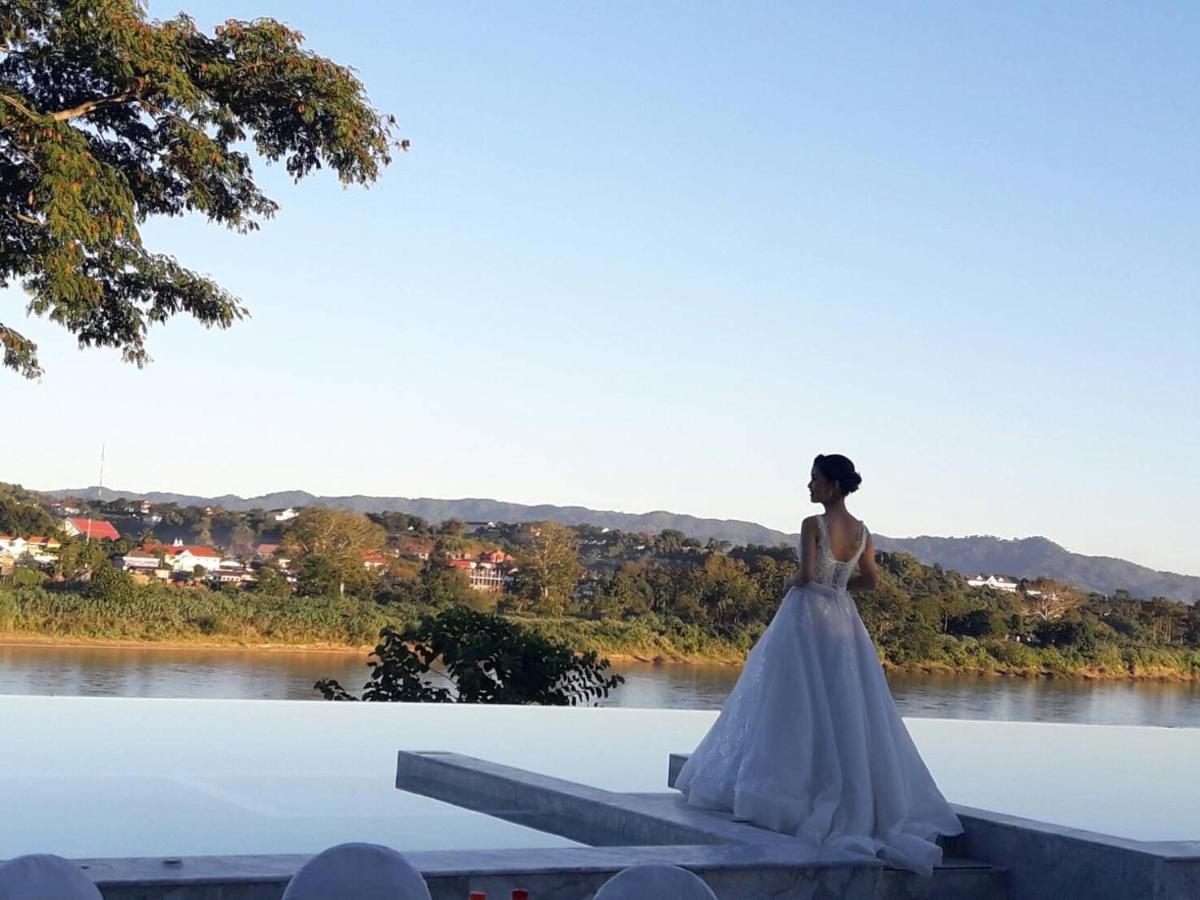 Chiangkhong Teak Garden Riverfront Onsen Hotel- Sha Extra Plus Chiang Khong Exterior foto