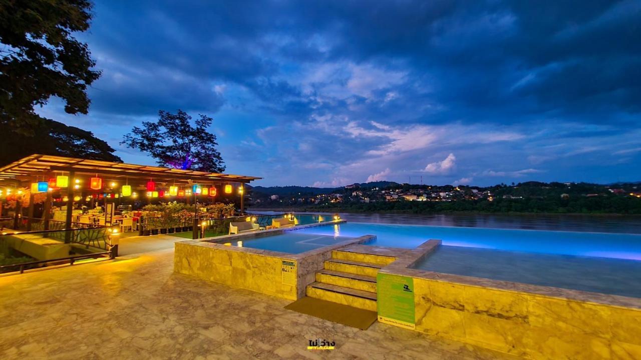 Chiangkhong Teak Garden Riverfront Onsen Hotel- Sha Extra Plus Chiang Khong Exterior foto
