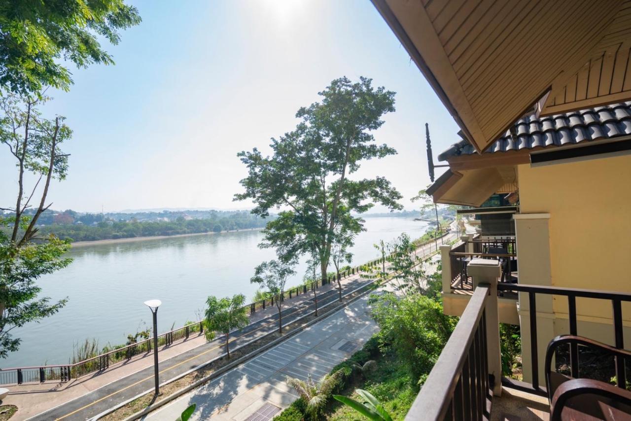 Chiangkhong Teak Garden Riverfront Onsen Hotel- Sha Extra Plus Chiang Khong Exterior foto