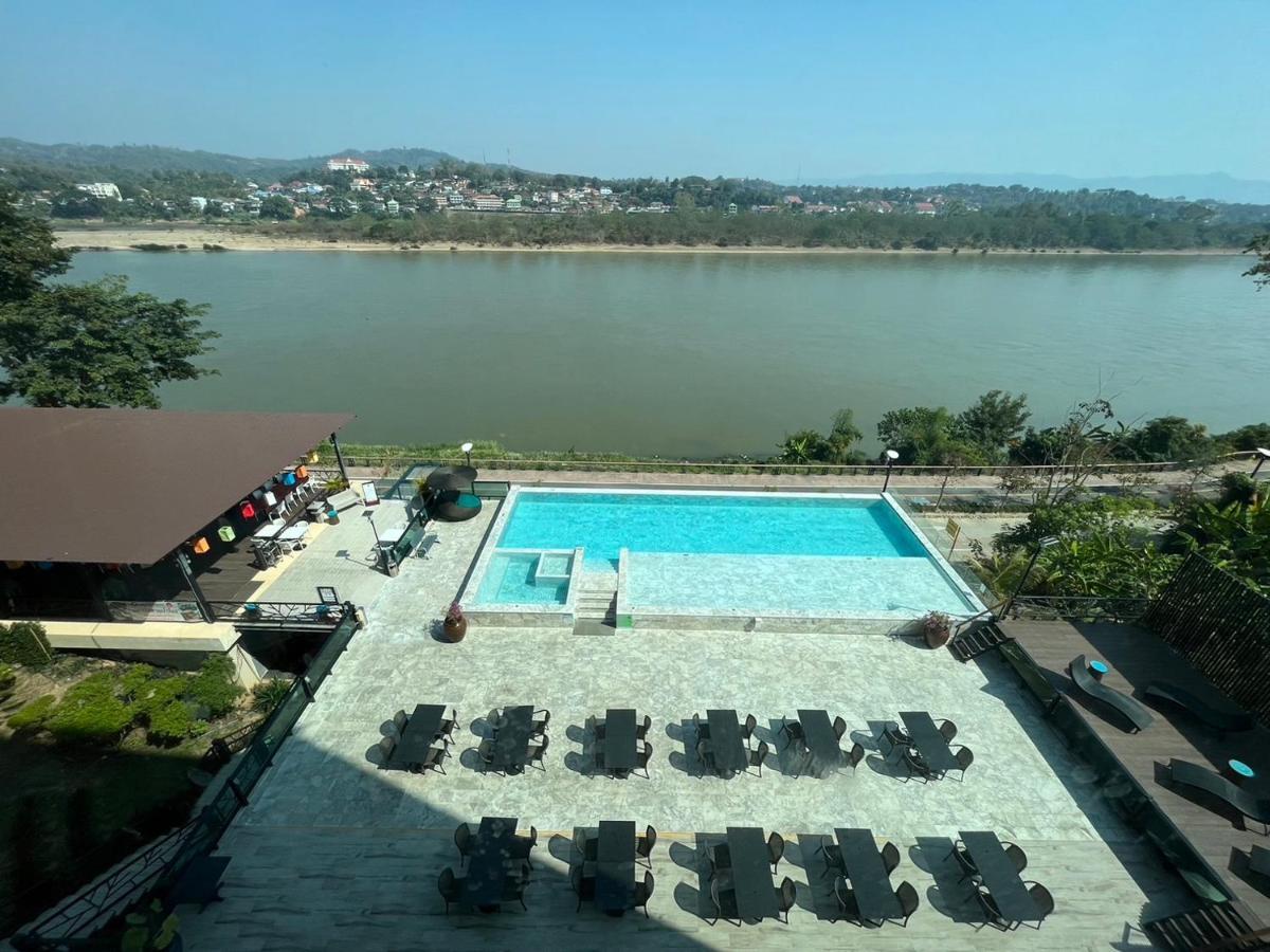 Chiangkhong Teak Garden Riverfront Onsen Hotel- Sha Extra Plus Chiang Khong Exterior foto